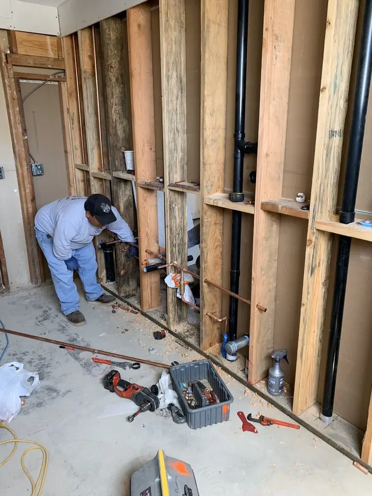 Commercial rough-in plumbing for Gas Line Repair in Shenorock